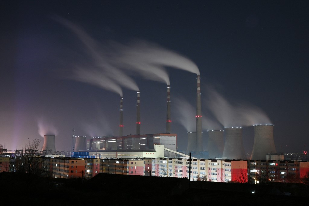 حرق الفحم في الصين