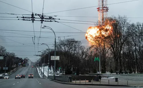 انقطاع الكهرباء في أوكرانيا