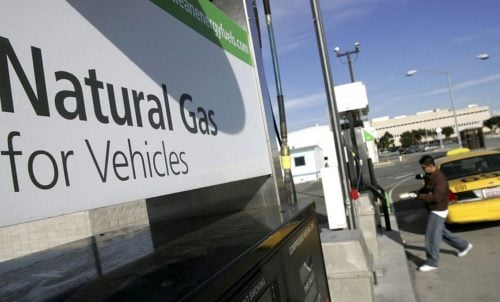 معدل استهلاك الغاز الطبيعي في السيارات