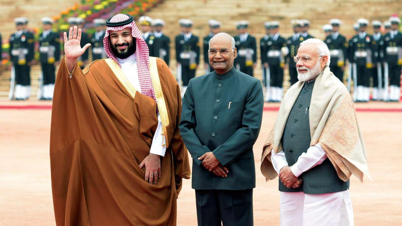 الربط الكهربائي بين السعودية والهند