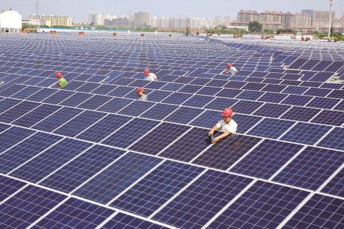 صناعة الطاقة الشمسية في الصين