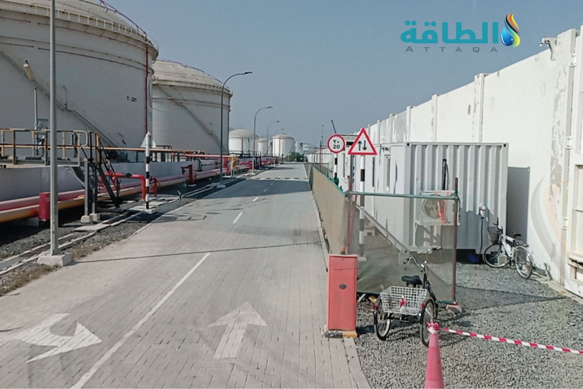  تخزين النفط في الفجيرة بدولة الإمارات