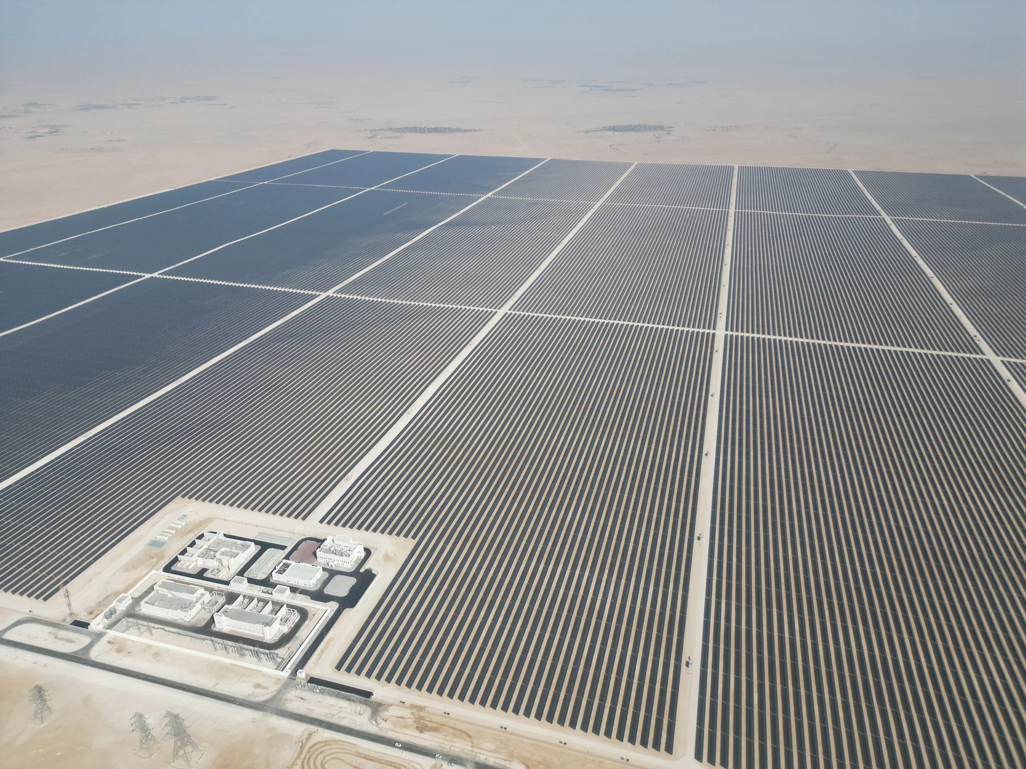 الخرسعة للطاقة الشمسية أول محطة تنتج كهرباء نظيفة بقطر