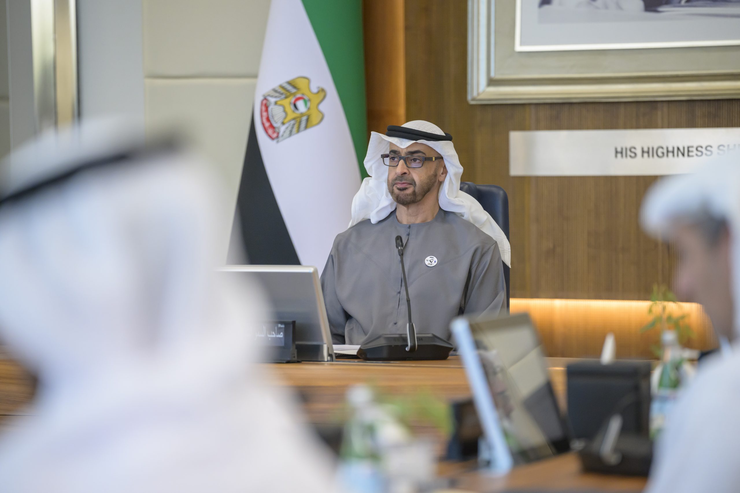 رئيس الإمارات خلال رئاسته مجلس إدارة أدنوك