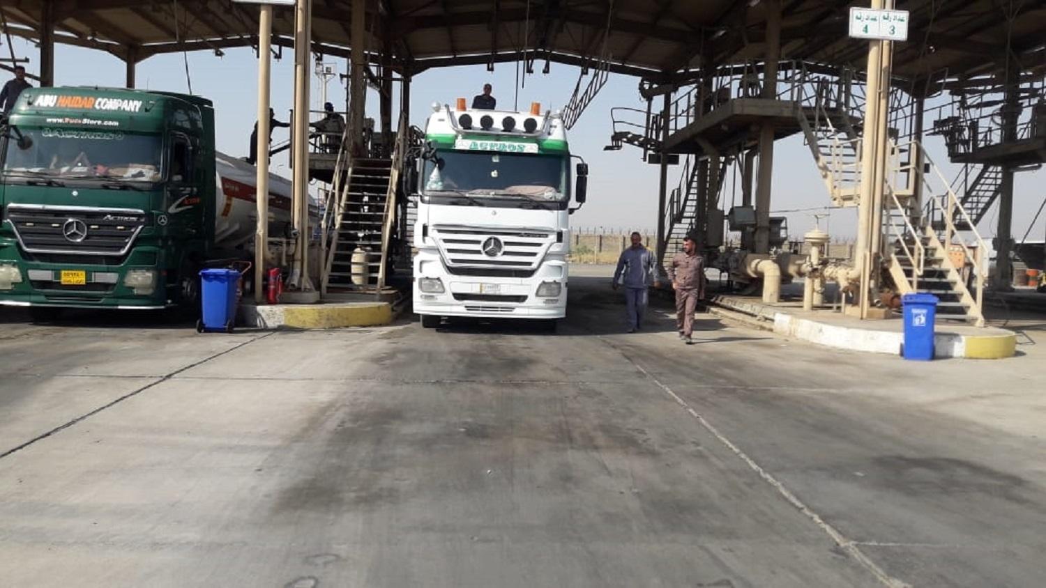 صادرات النفط العراقي إلى الأردن