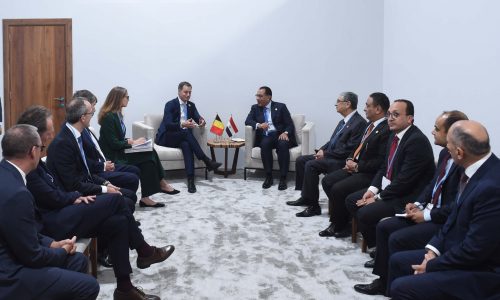 اجتماع رئيس ورزاء مصر مع الشركات البلجيكية على هامش قمة المناخ كوب 27