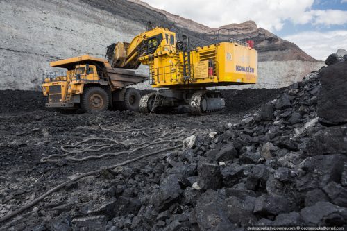 منجم للفحم في قازاخستان 
