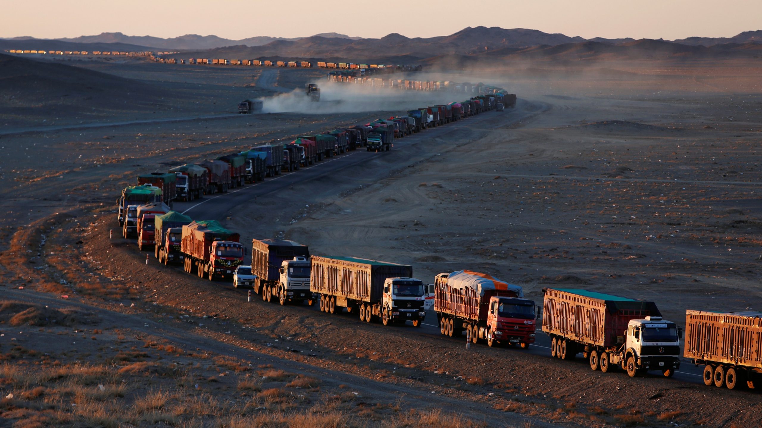 مناجم الفحم في منغوليا