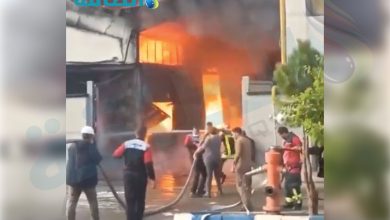 Photo of حريق في أكبر مصنع لزيوت المحركات بإيران (فيديو وصور)