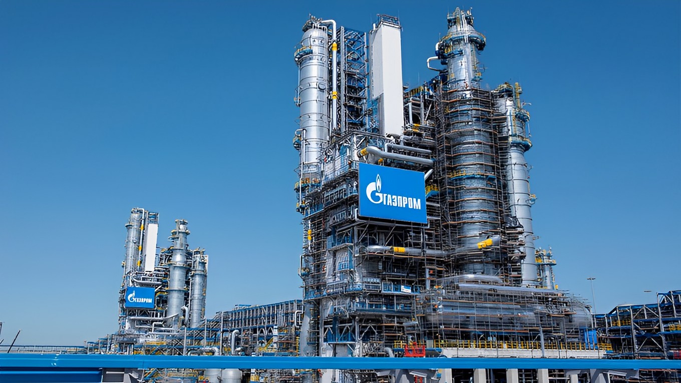 مصنع آمور لمعالجة الغاز الطبيعي التابع لشركة غازبروم