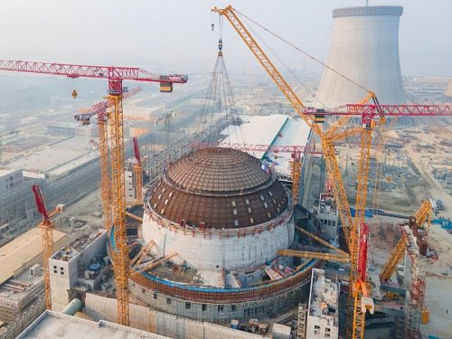 جانب من عمليات تطوير محطة روبور للطاقة النووية