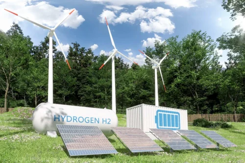 مشروع لإنتاج الهيدروجين الأخضر من الطاقة المتجددة 