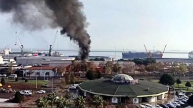 Photo of انفجار خزان وقود في أكبر مواني تركيا على البحر الأسود (فيديو وصور)