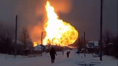 Photo of إغلاق خط أنابيب غاز في روسيا بعد وقوع انفجار هائل (فيديو)