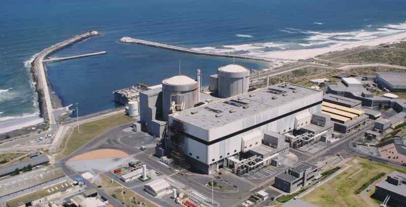 إحدى محطات الطاقة النووية في أفريقيا