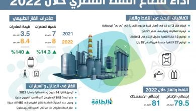 Photo of أداء قطاع النفط المصري خلال 2022.. ورقم قياسي جديد (إنفوغرافيك)