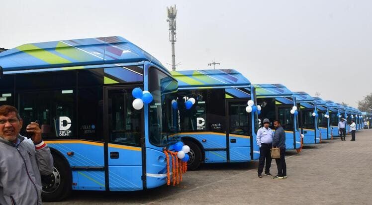 مناقصة لنشر الحافلات الكهربائية في الهند
