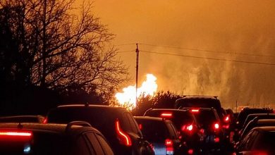 Photo of انفجار خط أنابيب غاز شمال ليتوانيا وإجلاء 250 شخصًا من مكان الحادث (صور)