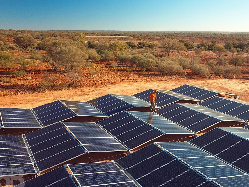 أكبر مشروع للطاقة الشمسية وتخزين البطاريات في العالم