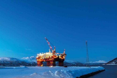 النفط والغاز في القطب الشمالي