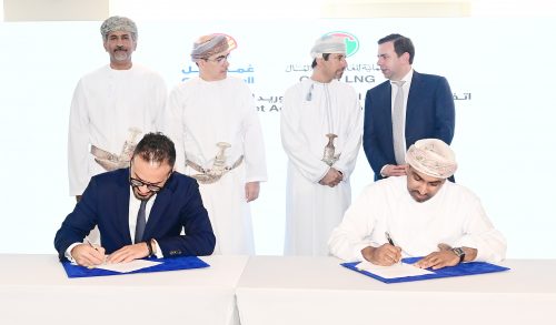 عمان توقع اتفاقيات لزيادة صادرات الغاز