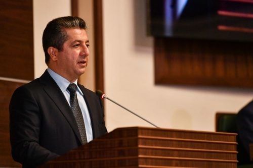 رئيس حكومة إقليم كردستان مسرور بارزاني