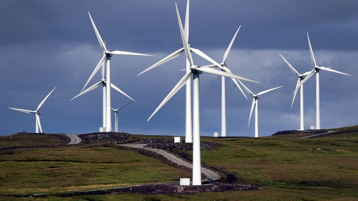 مزارع الرياح في أيرلندا