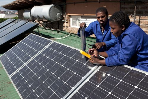 انتقال الطاقة في جنوب أفريقيا