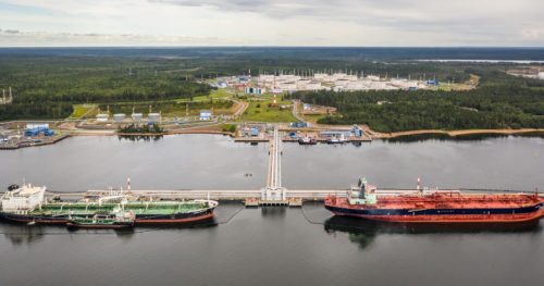 ميناء لنقل النفط الروسي