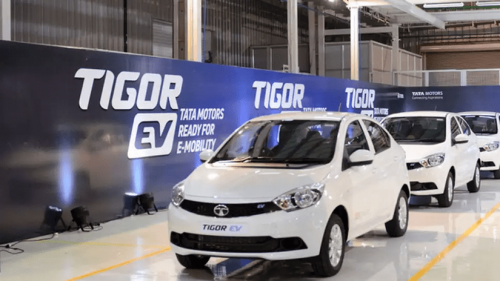 تاتا موتورز تزود أوبر بـ 25 ألف سيارة كهربائية في الهند