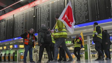 Photo of إضراب المطارات في ألمانيا.. 300 ألف مسافر يدفعون ثمن إلغاء الرحلات