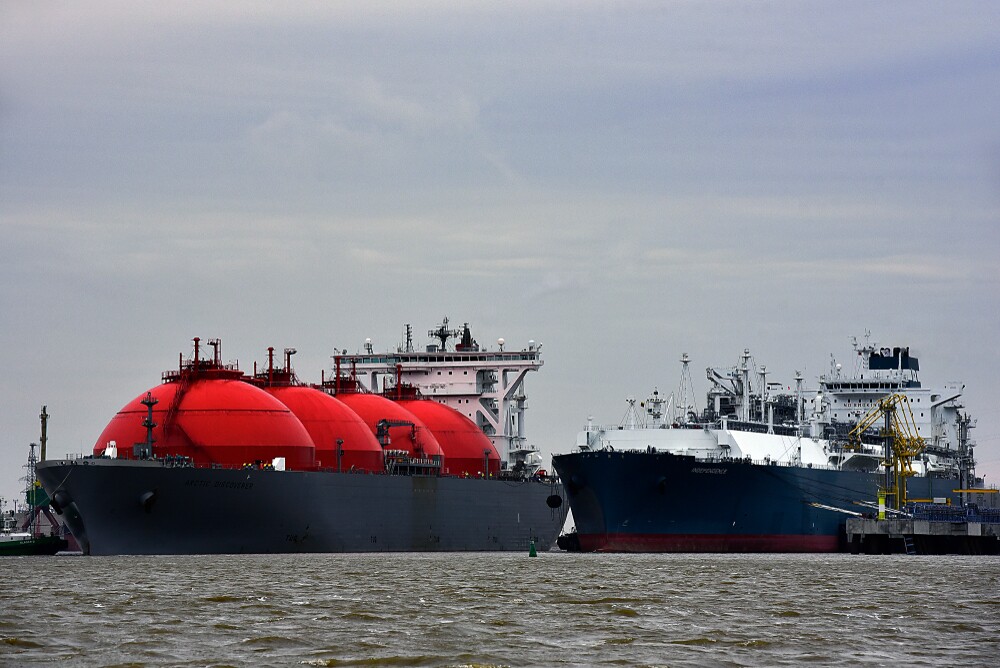 سفن الغاز المسال ذات التوربينات البخارية