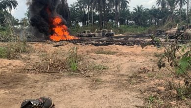 Photo of انفجار خط لنقل النفط في نيجيريا.. أعمال التخريب تطل برأسها من جديد