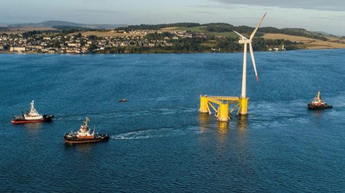 طاقة الرياح البحرية في إسكتلندا