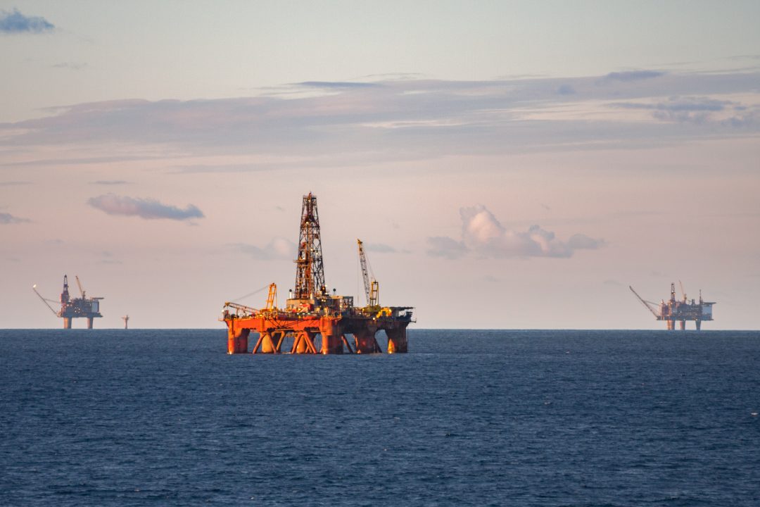 منصات النفط والغاز في بحر الشمال