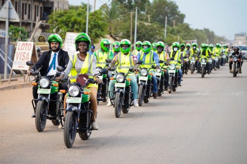 الدراجات الكهربائية في أفريقيا