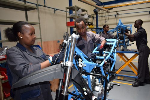 الدراجات الكهربائية في أفريقيا