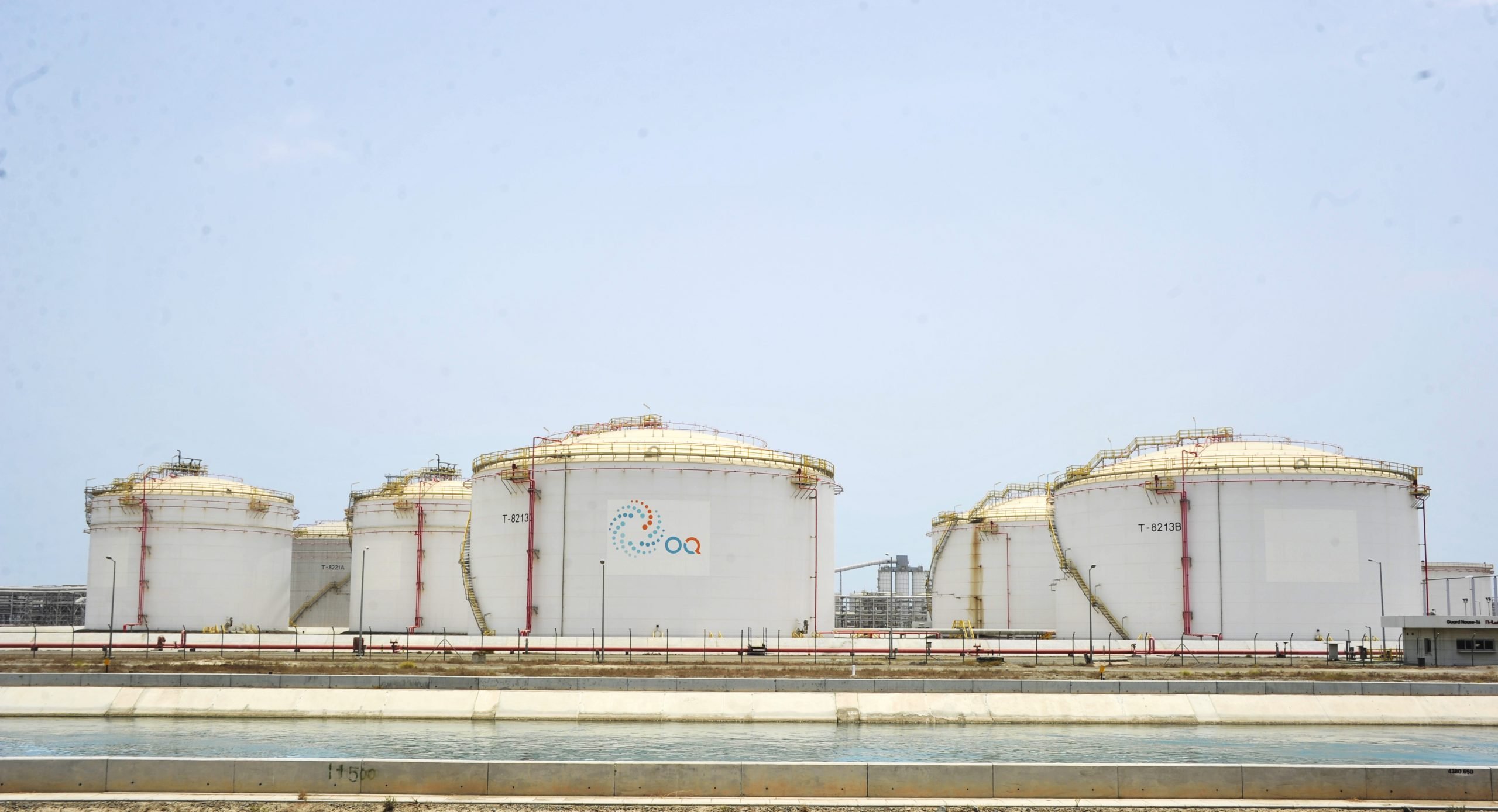 منشأة لتخزين النفط الخام في سلطنة عمان