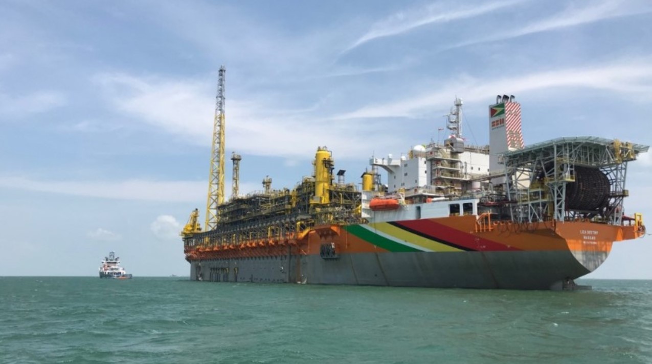سفينة "ليزا ديستني" العائمة المتخصصة بإنتاج النفط في غايانا