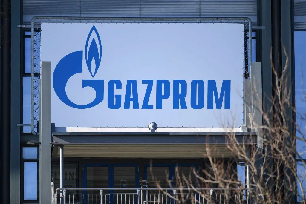 شعار شركة غازبروم الروسية