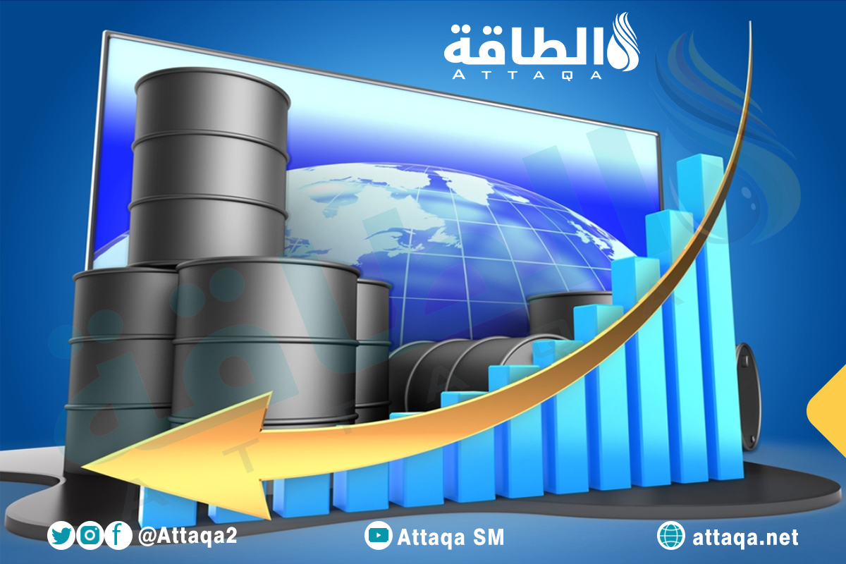 Crude oil prices down 1%… Brent is below  a barrel