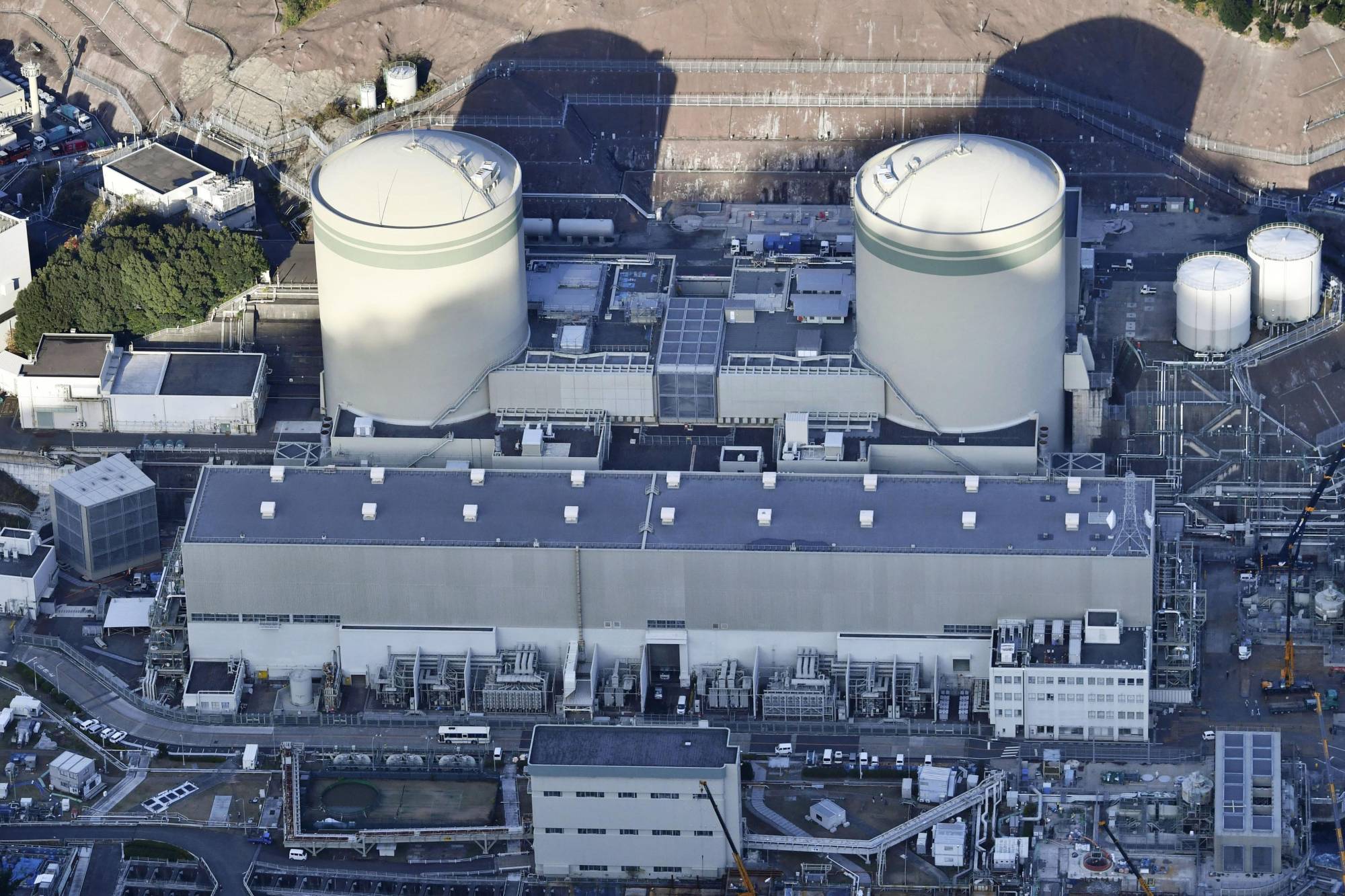 أحد المفاعلات النووية في اليابان داخل محطة تاكاهاما للطاقة النووية