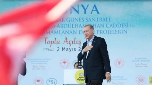 الرئيس التركي رجب طيّب أردوغان يعلن اكتشاف أكبر احتياطي نفطي بري في البلاد – الصورة من وكالة الأناضول