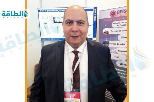 مسؤول شركة أوبتيسارف الجزائرية المصري هاني عبدالنعيم 