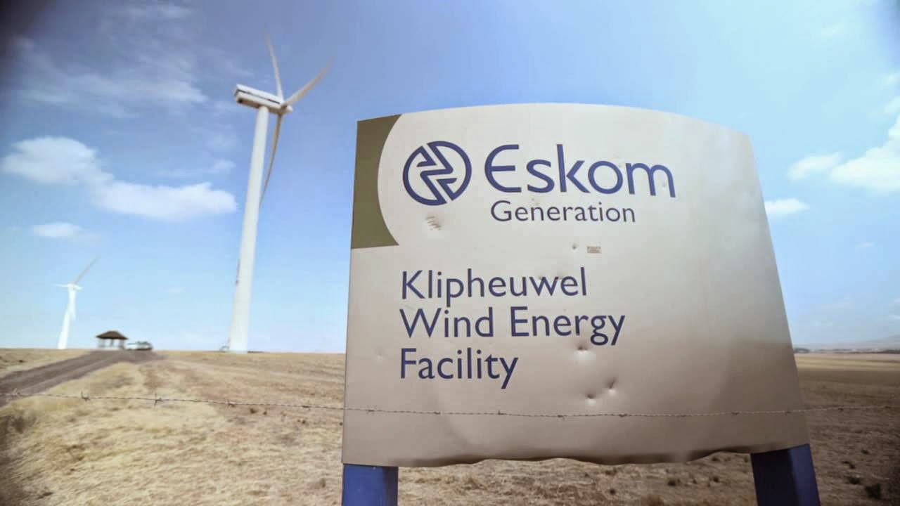 مزرعة رياح تابعة لمرفق الكهرباء في جنوب أفريقيا إسكوم