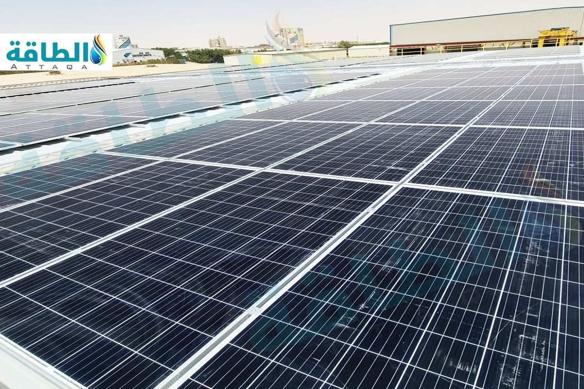 أحد مشروعات الطاقة الشمسية في السعودية في العاصمة الرياض