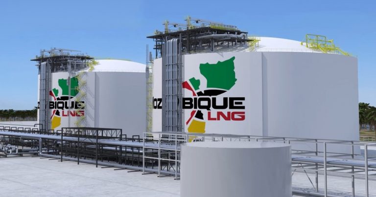 مشروع الغاز المسال في موزمبيق تابع لشركة توتال إنرجي