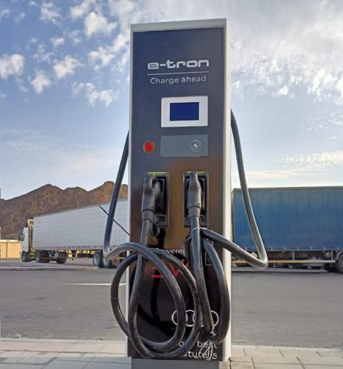 شواحن السيارات الكهربائية على الطرق في سلطنة عمان