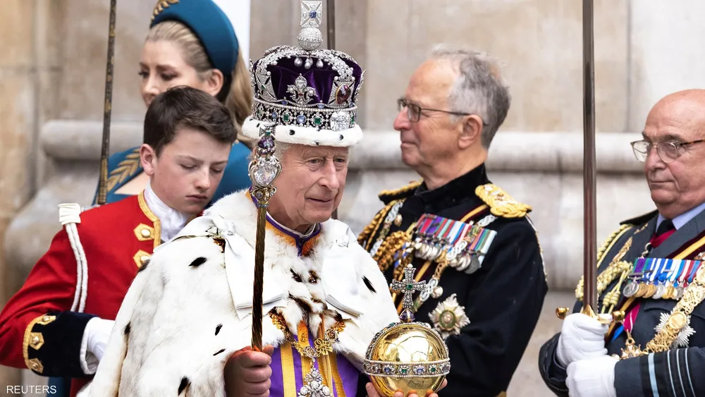 جانب من مراسم تنصيب الملك تشارلز الثالث الذي يدعم الطاقة المتجددة في المملكة المتحدة
