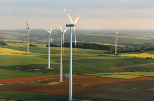 إحدى مزارع طاقة الرياح في ألمانيا